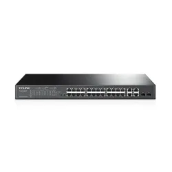 Switch TP-LINK TL-SL2428P - 24 Puertos - Fast Ethernet - 2 SFP - Gestionado - TL-SL2428P Switch TP-LINK TL-SL2428P - 24 Puertos - Fast Ethernet - 2 SFP - Gestionado - TL-SL2428P