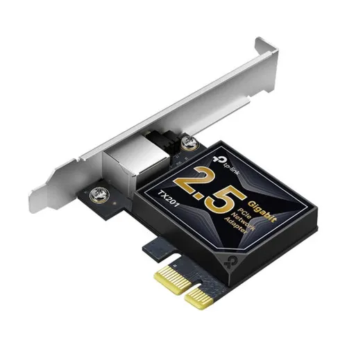Tarjeta de Red TP-LINK TX201 - PCI-Express - 2500 Mbit/s - 1× RJ45 - Gigabit - 2.5 Gbps - TX201 Tarjeta de Red TP-LINK TX201 - PCI-Express - 2500 Mbit/s - 1× RJ45 - Gigabit - 2.5 Gbps - TX201