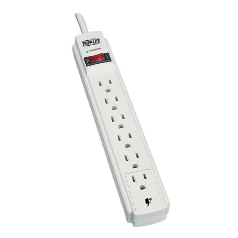 Supresor de Picos Tripp Lite Protect It! - 6 Contactos - 790 Joules - TLP604