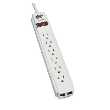 Supresor de Picos Tripp Lite Protect It! - 6 Contactos - 790 Joules - TLP604TEL