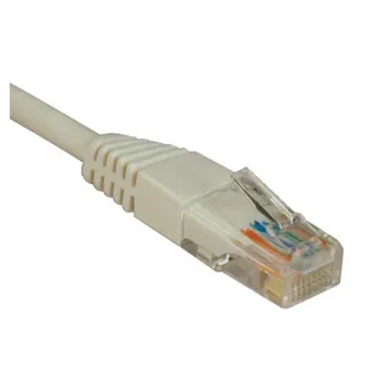 Cable de Red Tripp Lite - Cat5e - RJ-45 - 30cm - Blanco - N002-001-WH