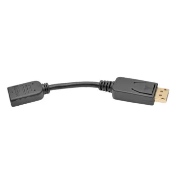 Cable Adaptador Tripp Lite - DisplayPort - HDMI - 15 cm - Negro - P136-000