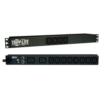 PDU Tripp Lite - 12 Contactos - C13 - 2 Contactos - C19 - Monofásico - 5 Adaptadores - PDUNV