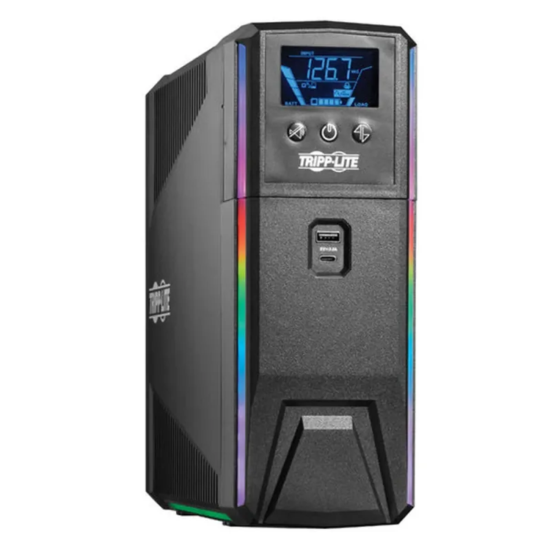 UPS Tripp Lite SMART1000PSGLCD - 1000VA/600W - 8 Contactos - Línea interactiva - LCD - AVR - SMART1000PSGLCD