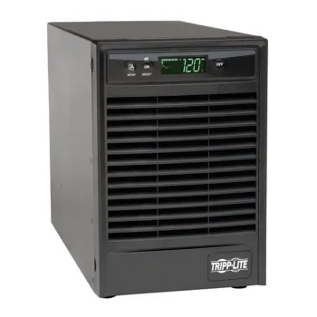 UPS SmartOnline En Línea de Doble Conversión de 1kVA, para Torre, pantalla LCD interactiva, tomacorrientes NEMA 5-15R de 100/110/120/127V - SU1000XLCD