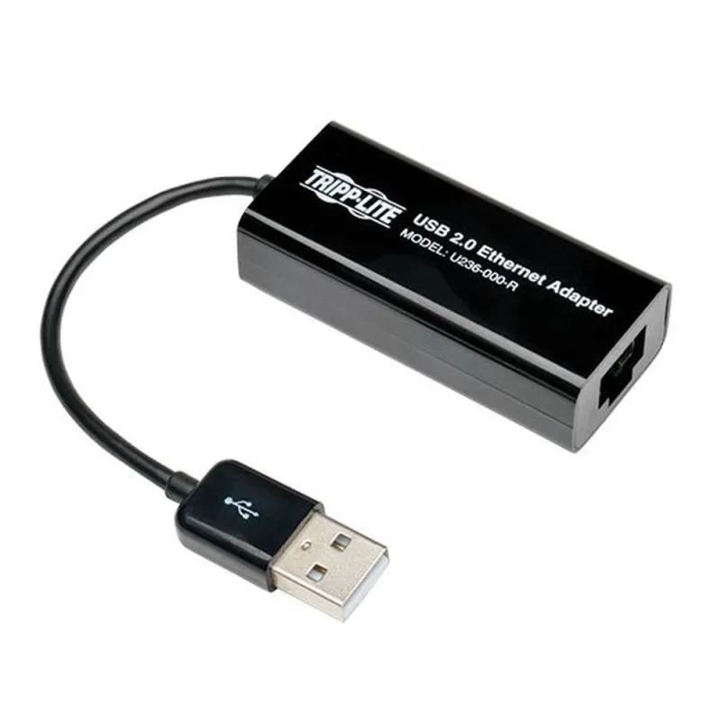 Adaptador de Red Tripp Lite - USB 2.0 a Ethernet - 10/100 Mbps - U236-000-R