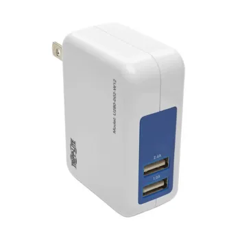 Cargador Tripp Lite U280-002-W12 - 2 Puertos USB - 5V - 17W - U280-002-W12