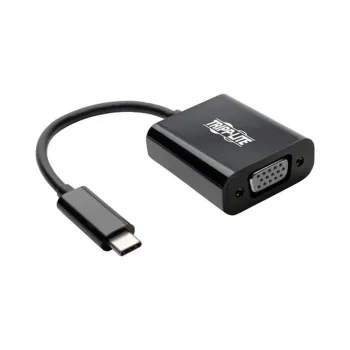 Convertidor Tripp Lite U444-06N-VB-AM - USB-C a VGA - 1080p - 60Hz - Negro - U444-06N-VB-AM