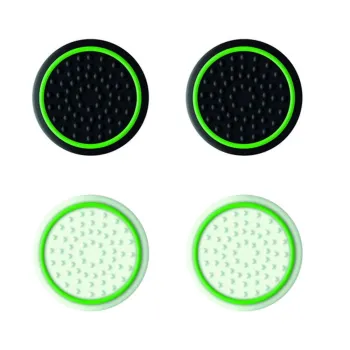 Sujeción de Pulgar Trust GXT 267 - Negro y Blanco - para Xbox Series X - GXT 267 4-PACK THUMB GRIPS