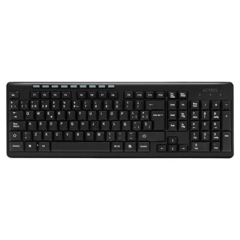 Teclado Acteck Tm100 Inalámbrico Usb Negro - AC-913973