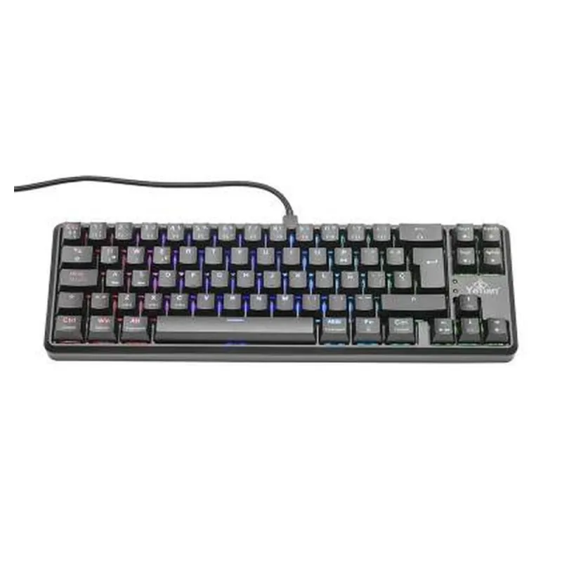Teclado Gamer Yeyian Akil S3500 Alámbrico Rgb Switch Rojo - YTM-28209R