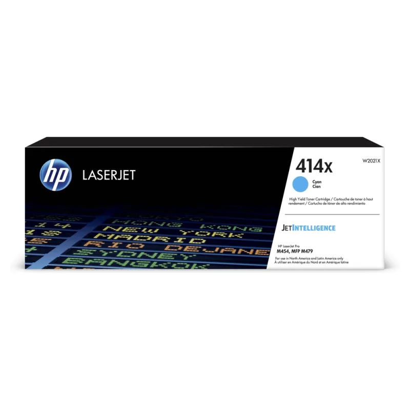 Cartucho Tóner Hp 414X Cian Laserjet Original (W2021X) - W2021X