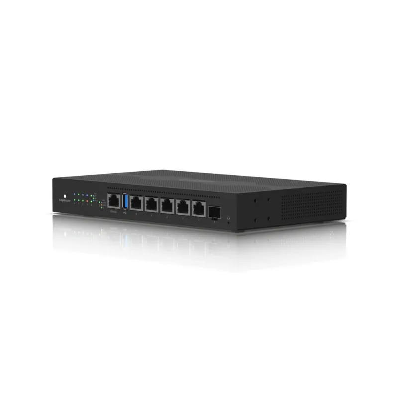 Router Ubiquiti EdgeRouter 6 - 6 Puertos - Gigabit - 1 SFP - PoE - ER-6P