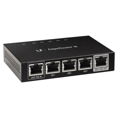 Router Ubiquiti EdgeRouter X - 5 puertos - Gigabit - ER-X