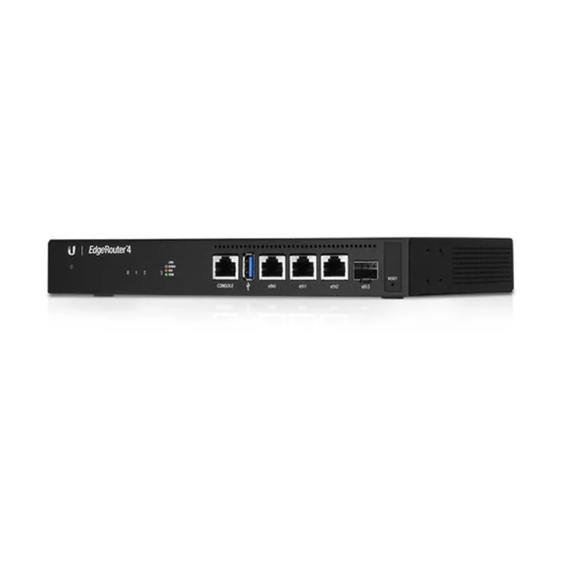 Router Ubiquiti EdgeRouter 4 - 3 Puertos - Gigabit - 1 SFP - ER-4