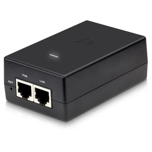 Inyector Ubiquiti - 2x RJ-45 - PoE - Gigabit - 24V - 24W - POE-24-24W-G Inyector Ubiquiti - 2x RJ-45 - PoE - Gigabit - 24V - 24W - POE-24-24W-G