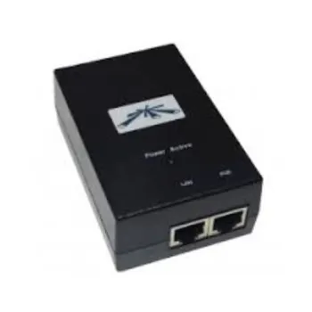 Inyector Ubiquiti - 2x RJ-45 - PoE - Gigabit - 48V - 24W - POE-48-24W-G