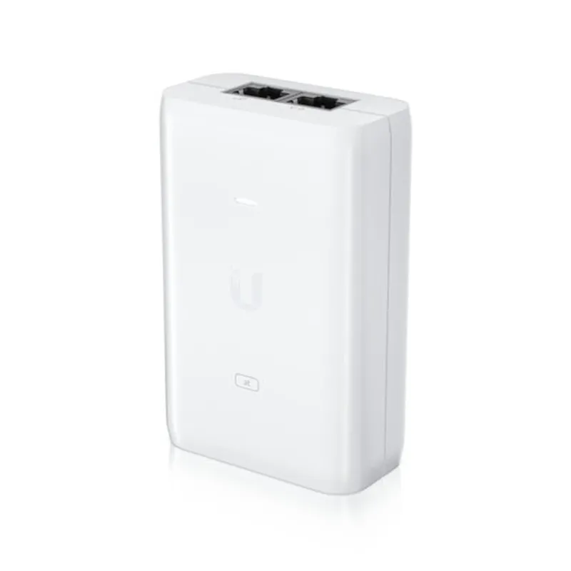 Adaptador PoE Ubiquiti U-POE-AT - 48VCD - 0.65A  - U-POE-AT