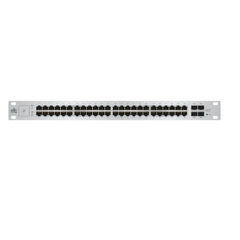 Switch Ubiquiti UniFi - 48 Puertos - Gigabit - PoE - 2 SFP - 2 SFP+ - Gestionado - US-48-500W