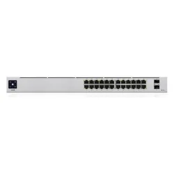 Switch Ubiquiti UniFi 24-Port PoE - 24 Puertos - Gigabit - PoE - 2 SFP - Gestionado - USW-24-POE Switch Ubiquiti UniFi 24-Port PoE - 24 Puertos - Gigabit - PoE - 2 SFP - Gestionado - USW-24-POE