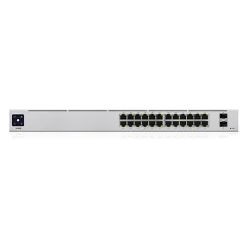 Switch Ubiquiti UniFi 24-Port PoE - 24 Puertos - Gigabit - PoE - 2 SFP - Gestionado - USW-24-POE