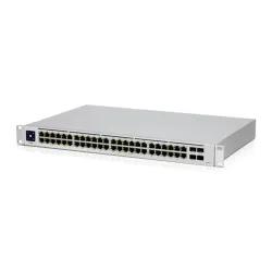 Switch Ubiquiti UniFi 48-Port PoE - 48 Puertos - Gigabit - PoE - 4 SFP - Gestionado - USW-48-POE Switch Ubiquiti UniFi 48-Port PoE - 48 Puertos - Gigabit - PoE - 4 SFP - Gestionado - USW-48-POE
