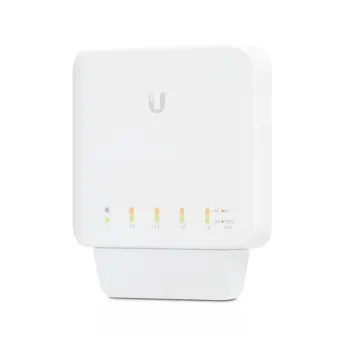 Switch Ubiquiti UniFi USW Flex - 5 Puertos - Gigabit - PoE - Gestionado - USW-FLEX