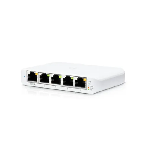 Switch Ubiquiti UniFi USW Flex Mini - 5 Puertos - Gigabit - PoE - Gestionado - USW-FLEX-MINI Switch Ubiquiti UniFi USW Flex Mini - 5 Puertos - Gigabit - PoE - Gestionado - USW-FLEX-MINI