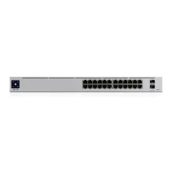 Switch Ubiquiti UniFi Switch PRO 24 PoE - 24 Puertos - Gigabit - 2 SFP - PoE - Gestionado - USW-PRO-24-POE Switch Ubiquiti UniFi Switch PRO 24 PoE - 24 Puertos - Gigabit - 2 SFP - PoE - Gestionado - USW-PRO-24-POE