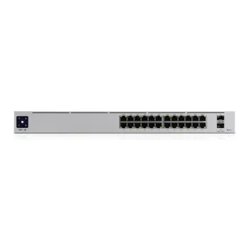 Switch Ubiquiti UniFi Switch PRO 24 PoE - 24 Puertos - Gigabit - 2 SFP - PoE - Gestionado - USW-PRO-24-POE