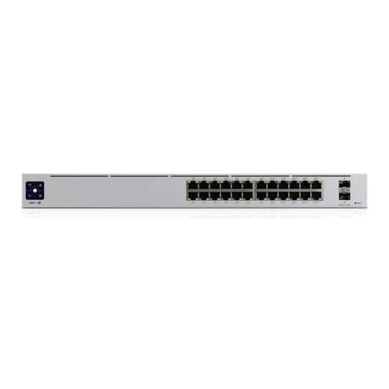Switch Ubiquiti UniFi Switch PRO 24 PoE - 24 Puertos - Gigabit - 2 SFP - PoE - Gestionado - USW-PRO-24-POE