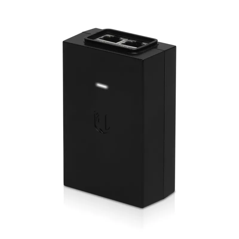 Inyector Ubiquiti - 2x RJ-45 - PoE - 48V - 24W - POE-48-24W