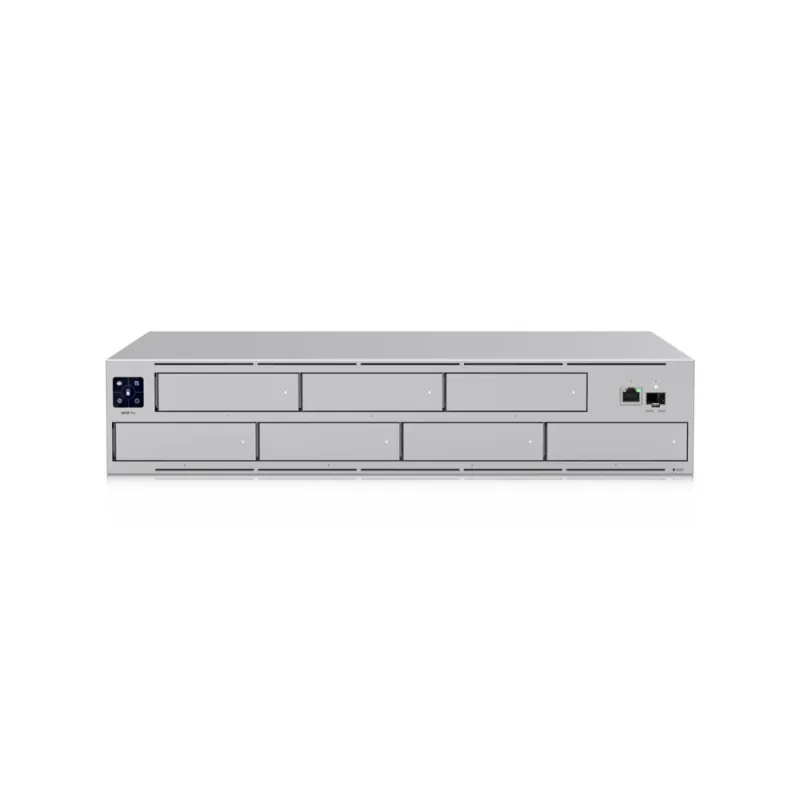 NVR Ubiquiti Networks UniFi Protect - Bahía para 7 Discos Duros - Almacena hasta 20 cámaras 4k - UNVR-PRO