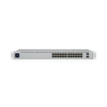 Switch Ubiquiti UniFi USW-24 - 24 Puertos - Gigabit - 2 SFP - Gestionado - USW-24