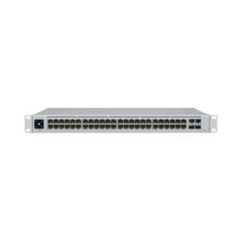 Switch Ubiquiti USW-48 - Gigabit Ethernet - 48 Puertos - 4 SFP - Gestionado - USW-48