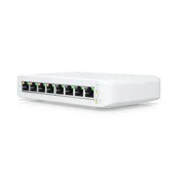 Switch Ubiquiti UniFi Switch Lite 8 PoE - 8 Puertos - Gigabit - PoE - Gestionado - USW-LITE-8-POE