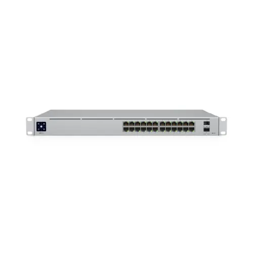 Switch Ubiquiti UniFi USW-PRO-24 - 24 Puertos - Gigabit - 2 SFP - Gestionado - USW-PRO-24 Switch Ubiquiti UniFi USW-PRO-24 - 24 Puertos - Gigabit - 2 SFP - Gestionado - USW-PRO-24