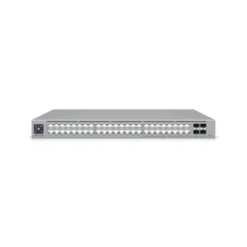 Switch Ubiquiti 2.5G Ethernet Pro Max - 48 Puertos PoE+ 100/1000/2500 + 4 Puertos SFP+ - 720W - 224 Gbit/s - 32.000 Entradas - No Administrable - USW-PRO-MAX-48-POE