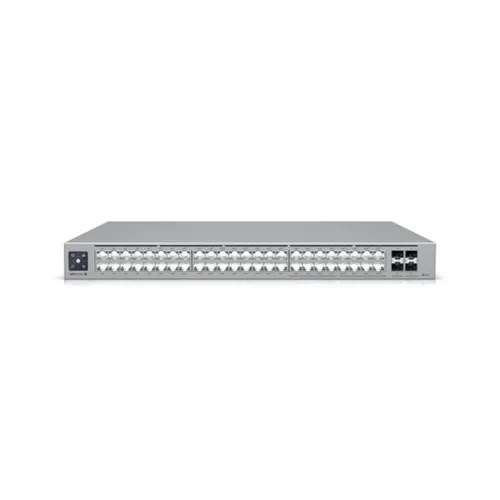 Switch Ubiquiti 2.5G Ethernet Pro Max - 48 Puertos PoE+ 100/1000/2500 + 4 Puertos SFP+ - 720W - 224 Gbit/s - 32.000 Entradas - No Administrable - USW-PRO-MAX-48-POE Switch Ubiquiti 2.5G Ethernet Pro Max - 48 Puertos PoE+ 100/1000/2500 + 4 Puertos SFP+ - 720W - 224 Gbit/s - 32.000 Entradas - No Administrable - USW-PRO-MAX-48-POE
