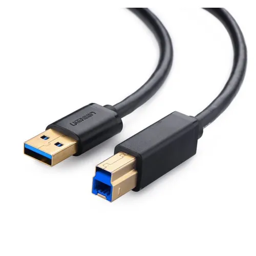 Cable de Impresora UGREEN US210 - USB 3.0 - USB A-B - 2M - Negro - 10372