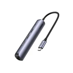 HUB UGREEN 10919 - USB-C a HDMI / Ethernet / 2 Puertos USB 3.0 - Transferencia a 5 Gbps - 10919 HUB UGREEN 10919 - USB-C a HDMI / Ethernet / 2 Puertos USB 3.0 - Transferencia a 5 Gbps - 10919