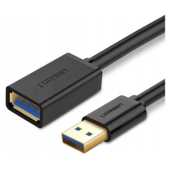 Extensión USB UGREEN US129 - USB 3.0 - 3M - Negro - 30127