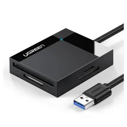Lector de Tarjetas SD UGREEN - USB 3.0 - Negro - 30333 Lector de Tarjetas SD UGREEN - USB 3.0 - Negro - 30333