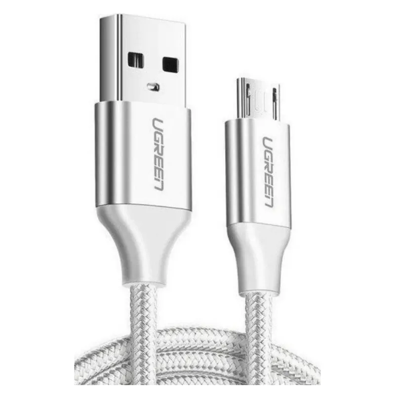 Cable UGREEN 60151 - USB-A - Micro USB - 1M - Carga Rápida - 60151