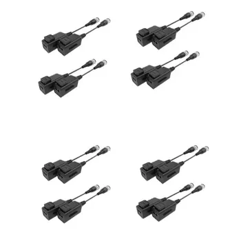 Kit de Transceptores UTEPO UTP101PHD6PAK8 - Pasivos - 4MP - 200M - 8 Pares - UTP101PHD6PAK8