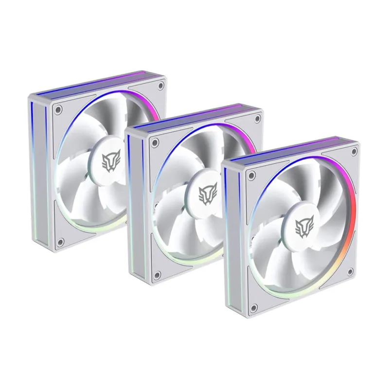 Balam Rush Br-942133 Sistema De Refrigeración De Computadora Gabinete De La Computadora Ventilador 12 Cm Blanco - BR942133