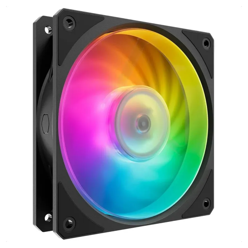 Cooler Master Mobius 120P Argb Gabinete De La Computadora Ventilador Negro - 884102099090