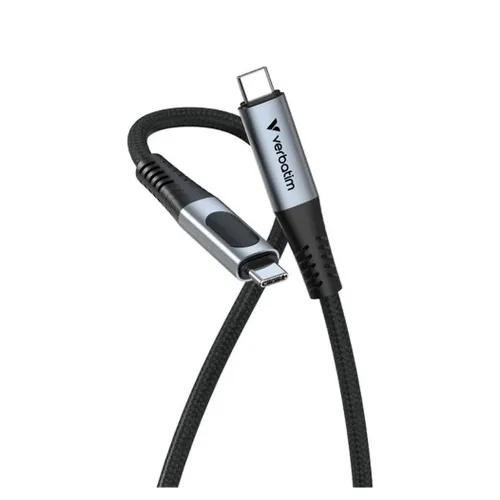 Cable USB-C Verbatim 31848 - 1.2m - Negro - 31848