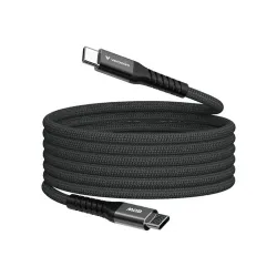 Cable USB-C Verbatim Sync & Charge - 1.2m - 60W - Negro - Magnético - 31859 Cable USB-C Verbatim Sync & Charge - 1.2m - 60W - Negro - Magnético - 31859