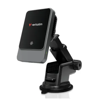 Cargador Inalámbrico Verbatim Charge 'n' Drive - Magnético - USB-C - Ventilador - 31862